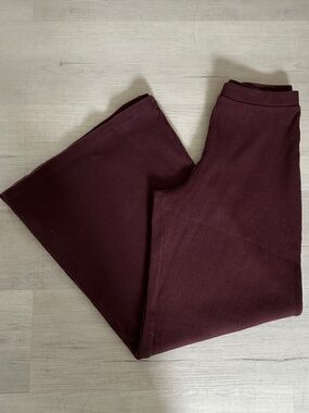 Simon Miller Rian Wide Leg Burgundy pants